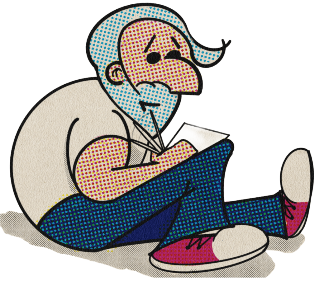 Cartoon image of Dave